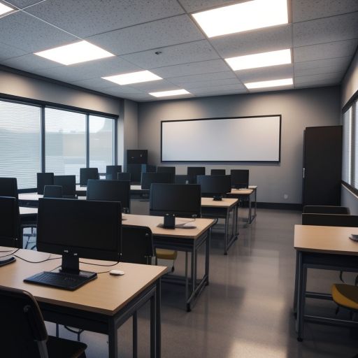 Students in a Tech Classroom